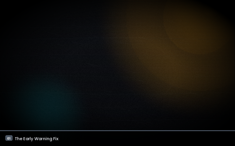 The Early Warning Fix cover