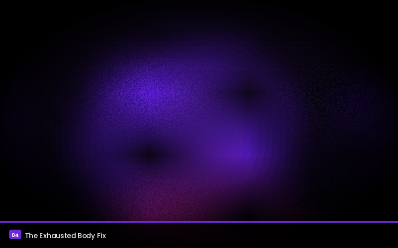 The Exhausted Body Fix cover